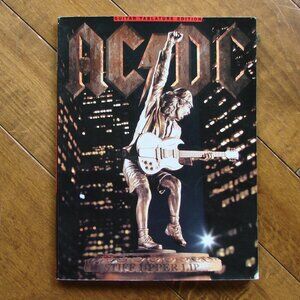 AC/DC Stiff Upper Lip Guitar Tab Tablature Edition Sheet Music Book